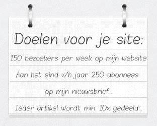 Wanneer ben je succesvol online?